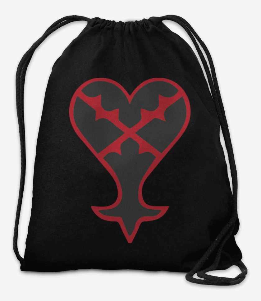 Mochila Negro de Kingdom heart