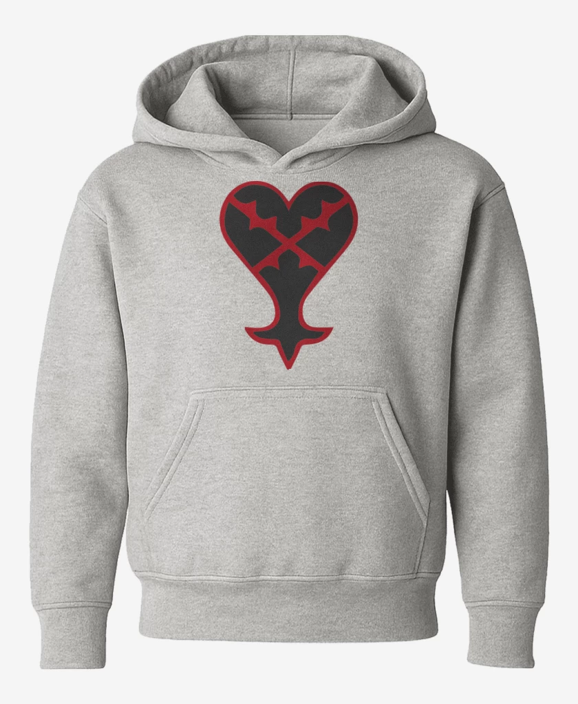 Poleron de niño Gris Melange de Kingdom heart
