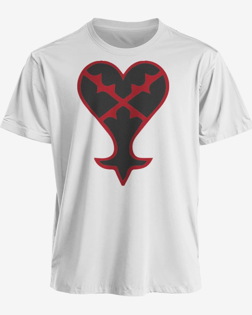 Polera premium Blanco de Kingdom heart