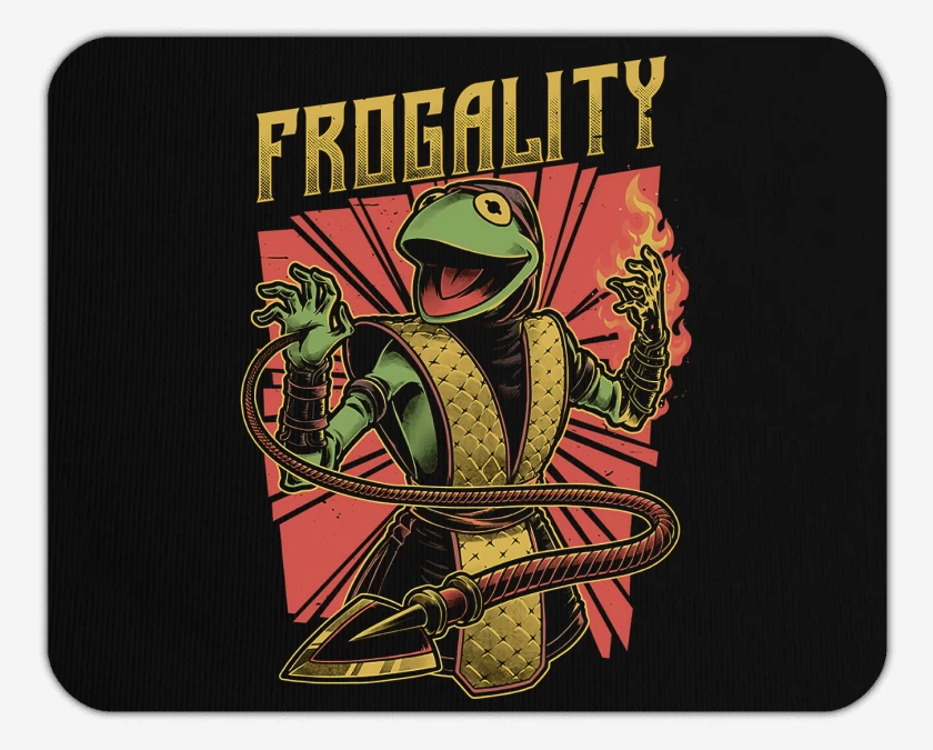 Mousepad Negro de Frogality
