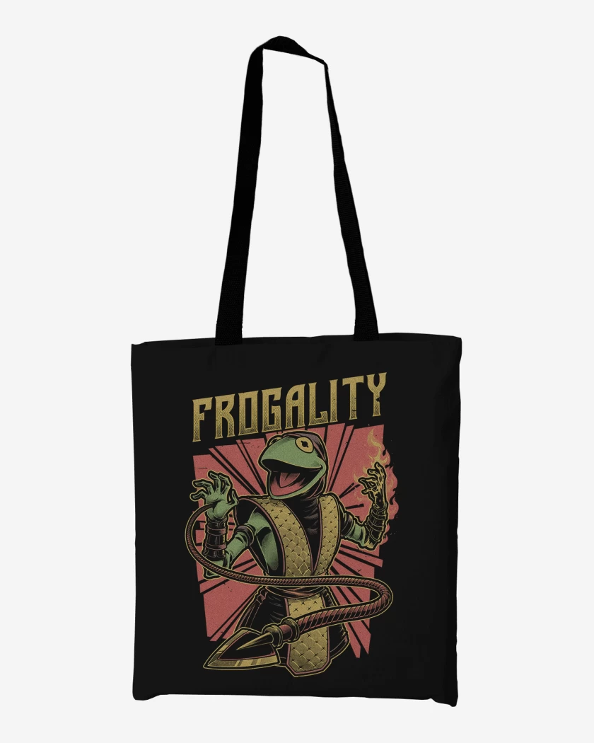 Totebag Negro de Frogality