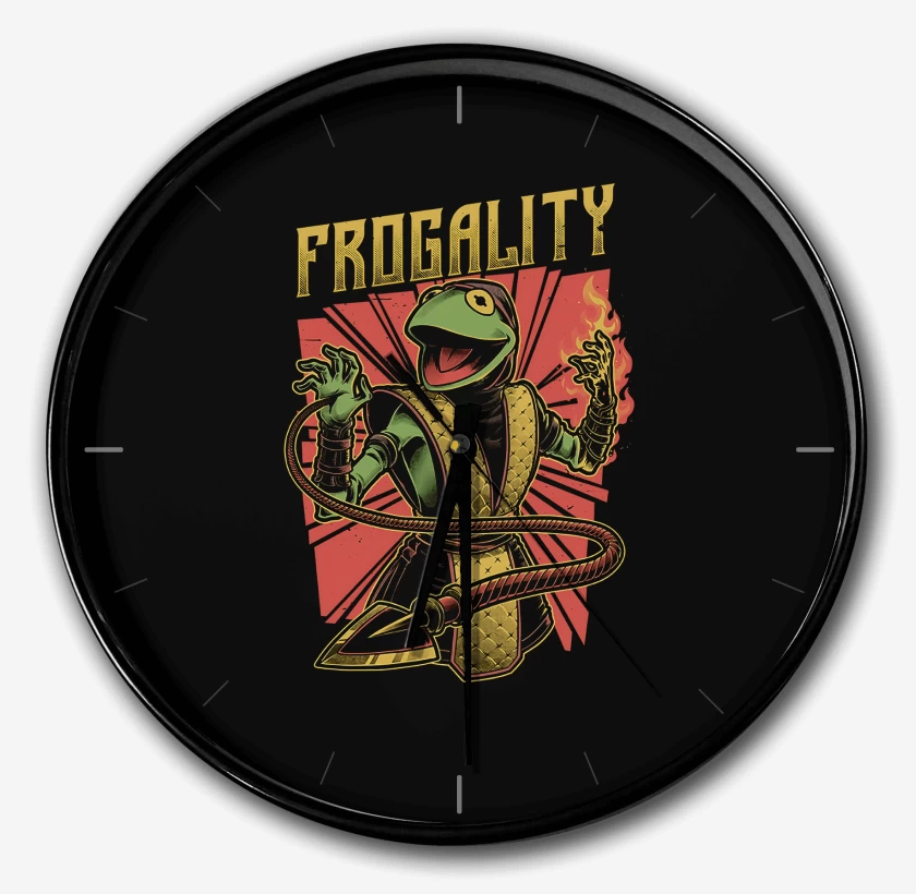 Reloj Negro de Frogality