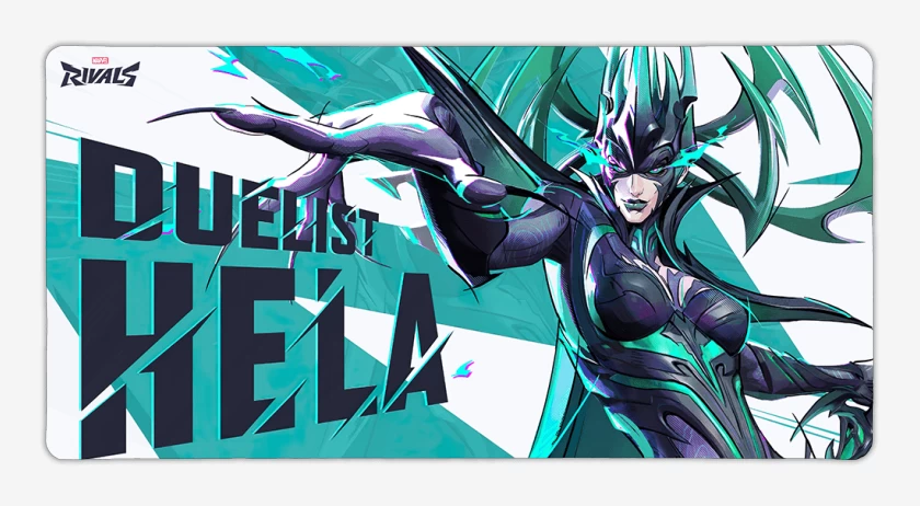Mouse pad Gamer Hela Marvel Rivals