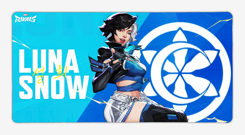 Mouse pad Gamer Luna Snow Marvel Rivals 