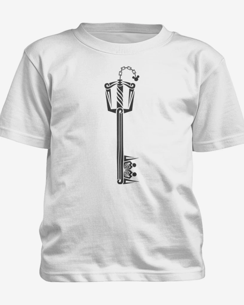 Polera de niño Blanco de Keyblade