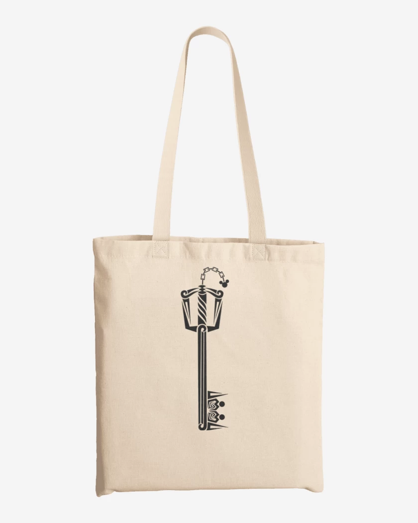 Totebag Blanco de Keyblade