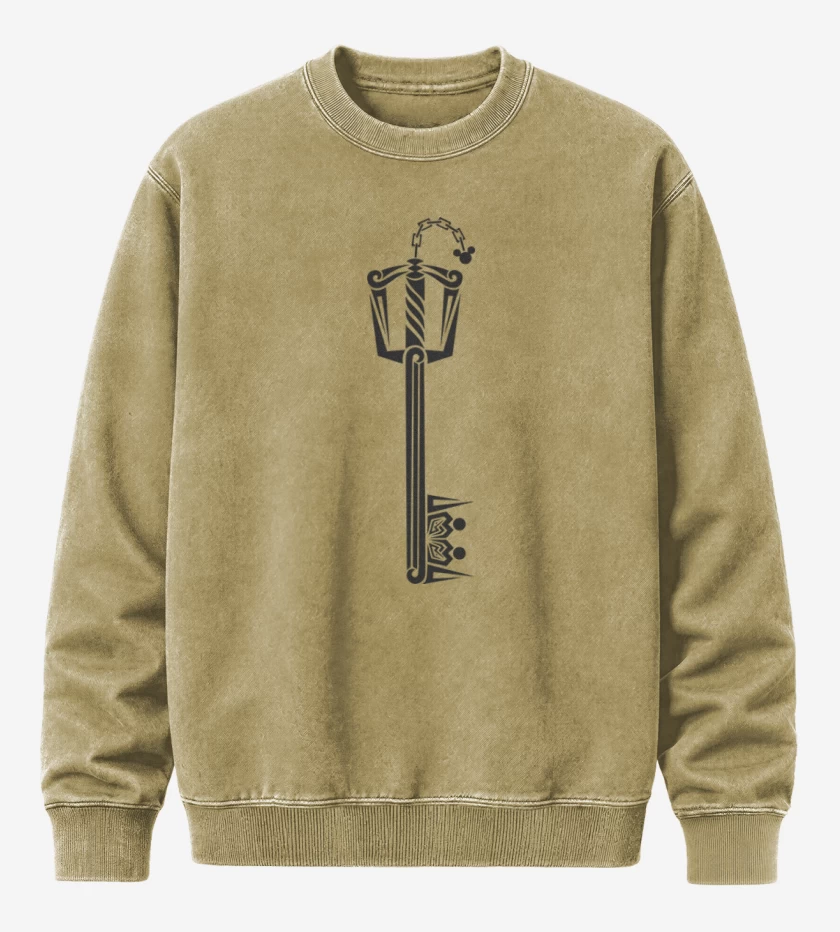 Poleron Polo Acid Wash Beige de Keyblade