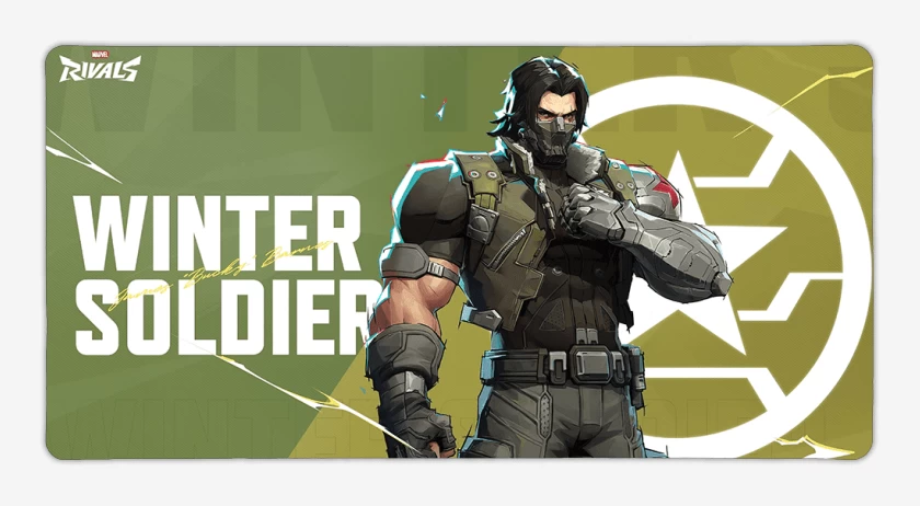 Mouse pad Gamer Winter soldier Marvel Rivals