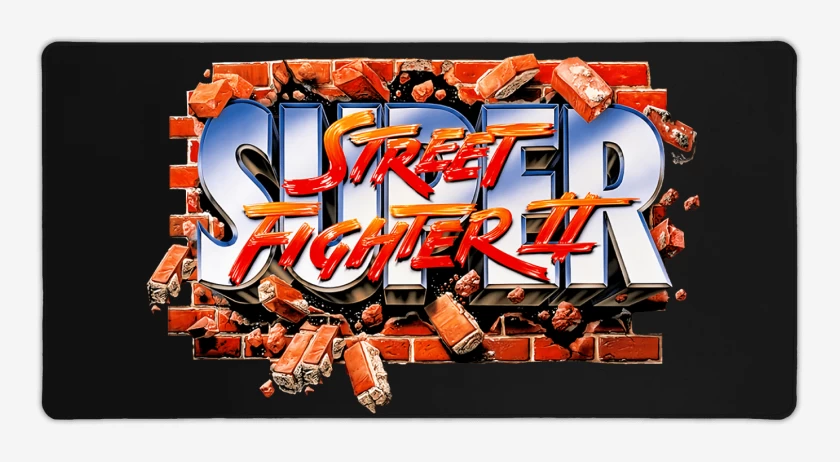 Mouse pad Gamer Super street fighter II snes