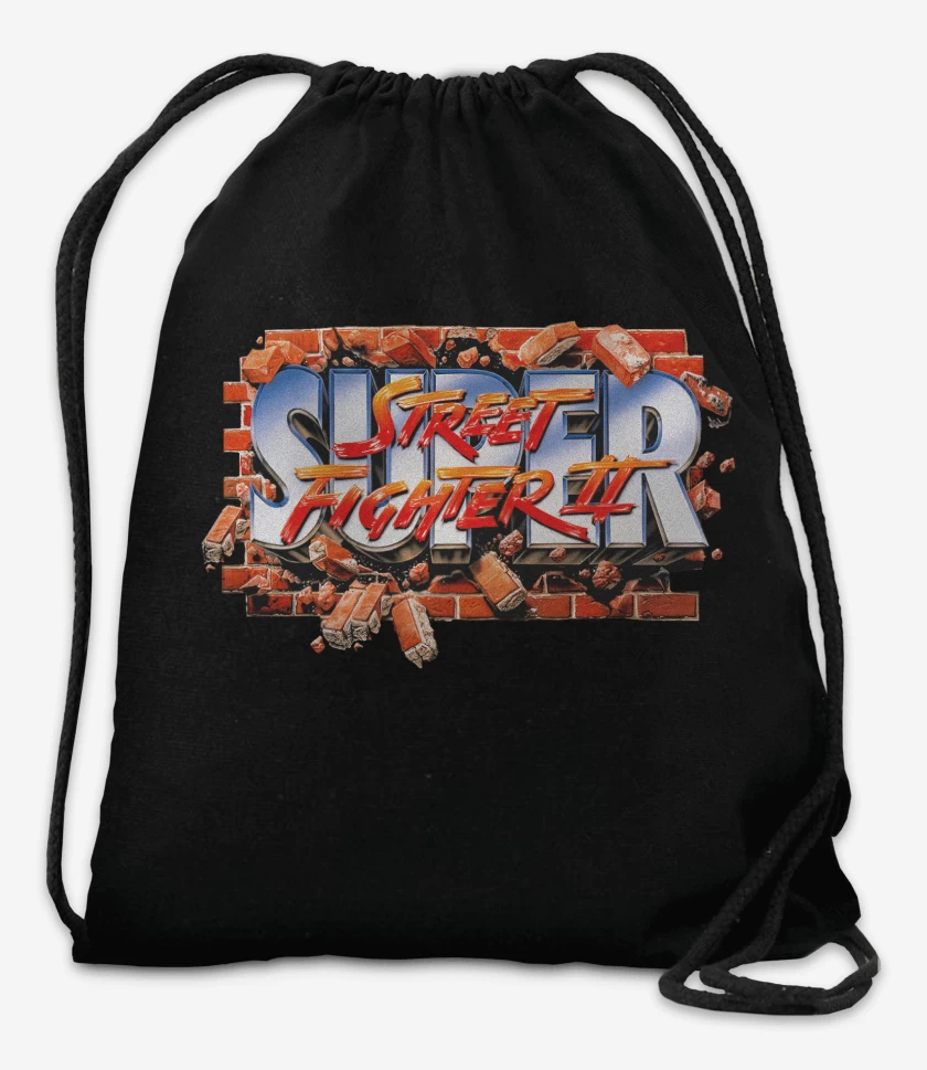 Mochila Negro de Super street fighter II snes