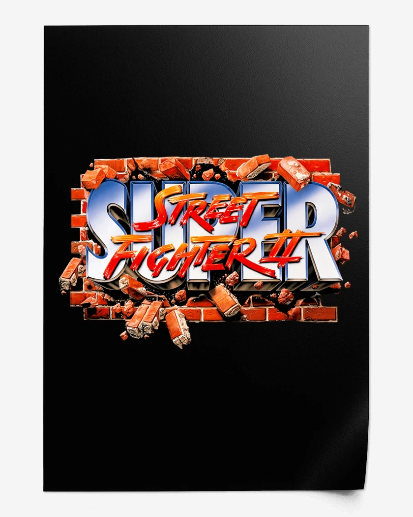 Print Super street fighter II snes