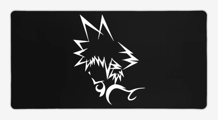 Mouse pad Gamer Negro de Sora