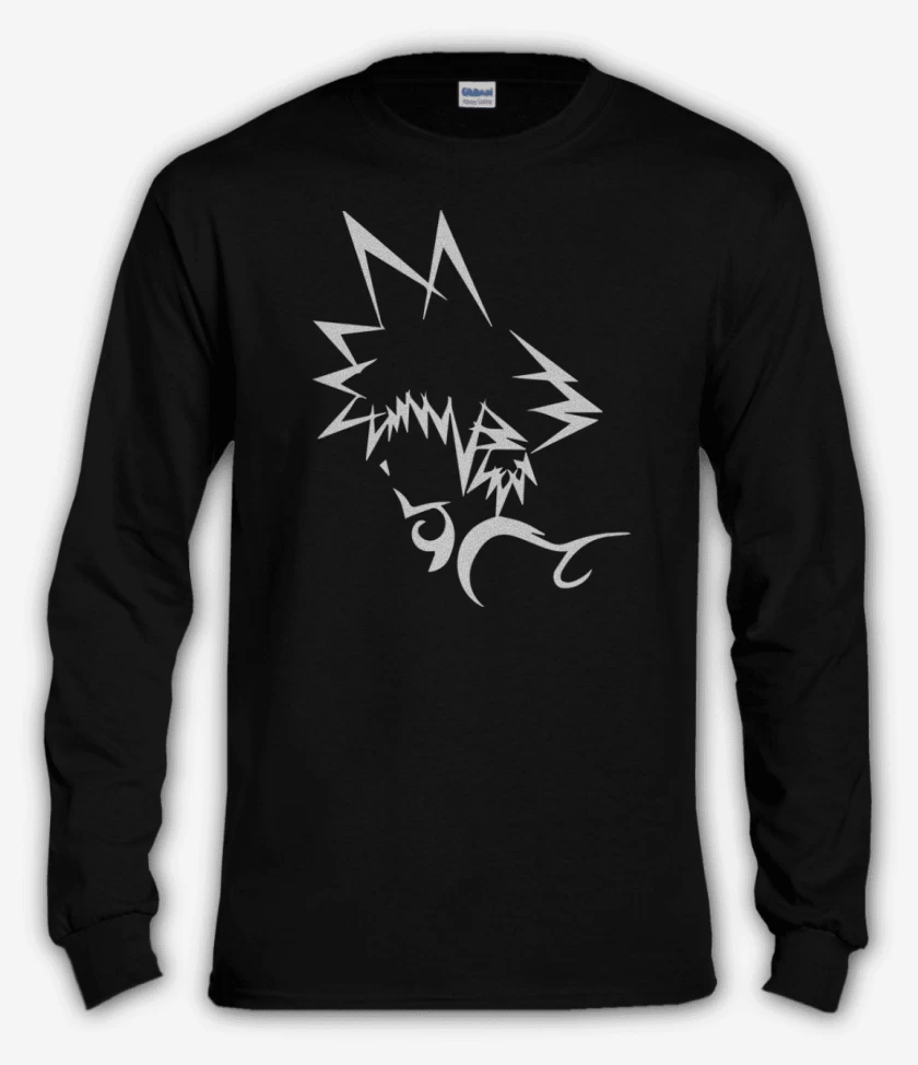 Polera manga larga Negro de Sora