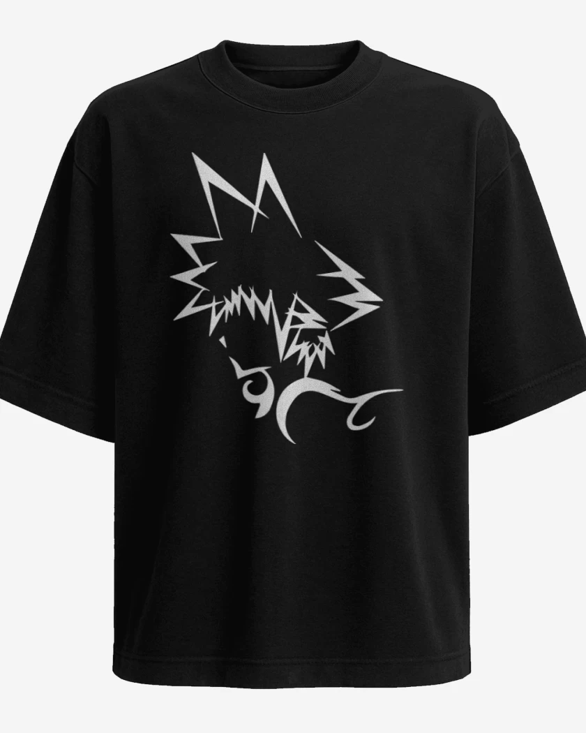 Polera Oversize Negro de Sora