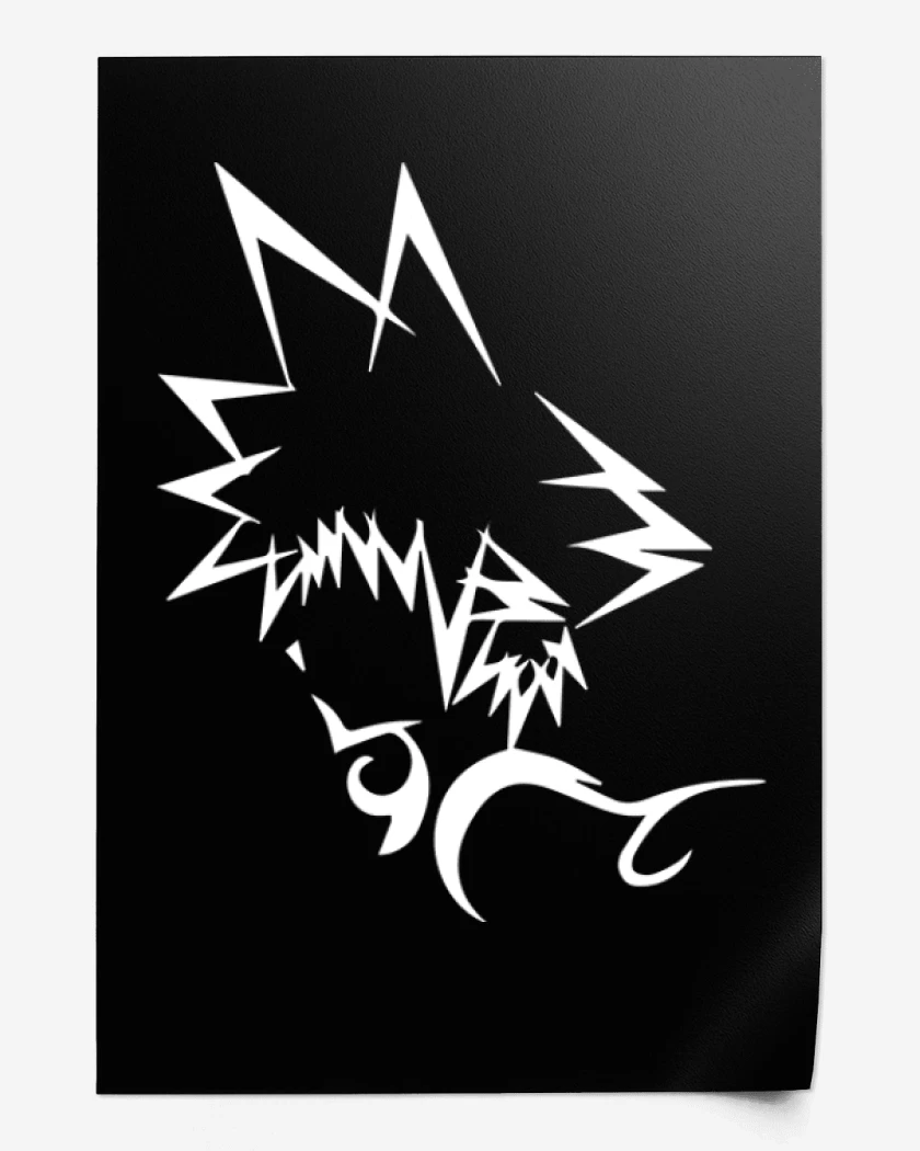 Print Negro de Sora