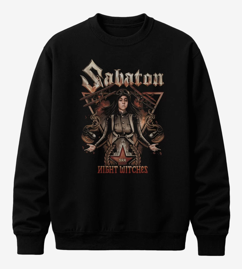 Poleron polo Sabaton Night Witches