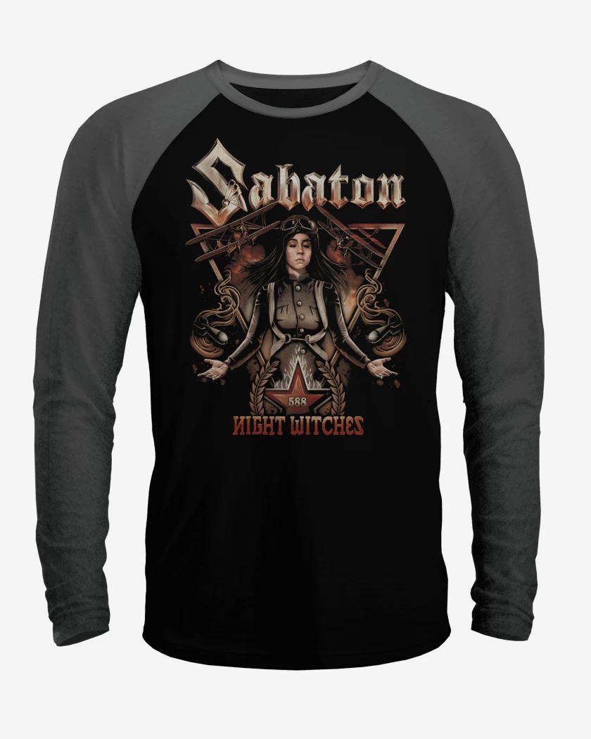 Polera Raglan Sabaton Night Witches