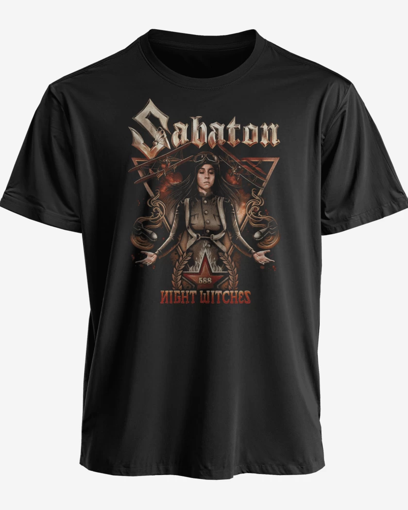 Polera premium Sabaton Night Witches
