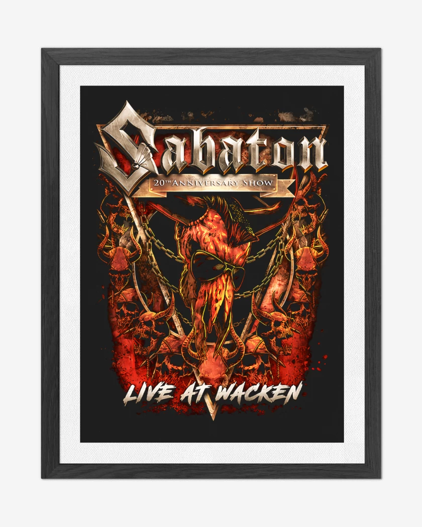 Cuadro decorativo Sabaton Live at Wacken