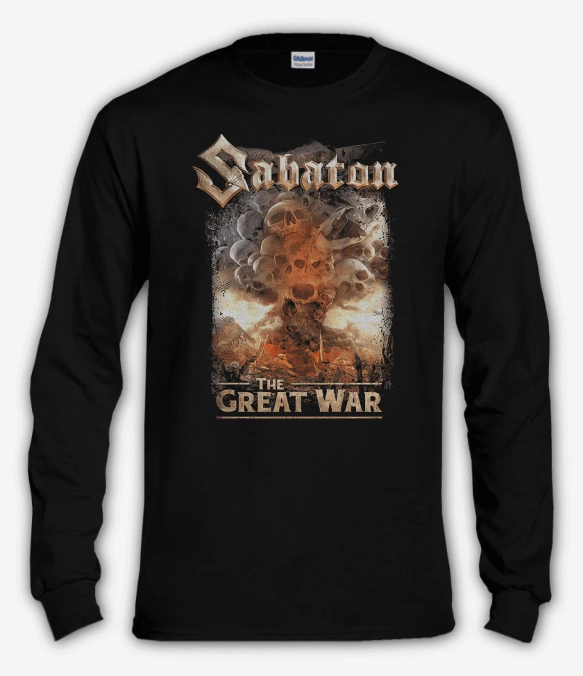 Polera manga larga Sabaton The Great