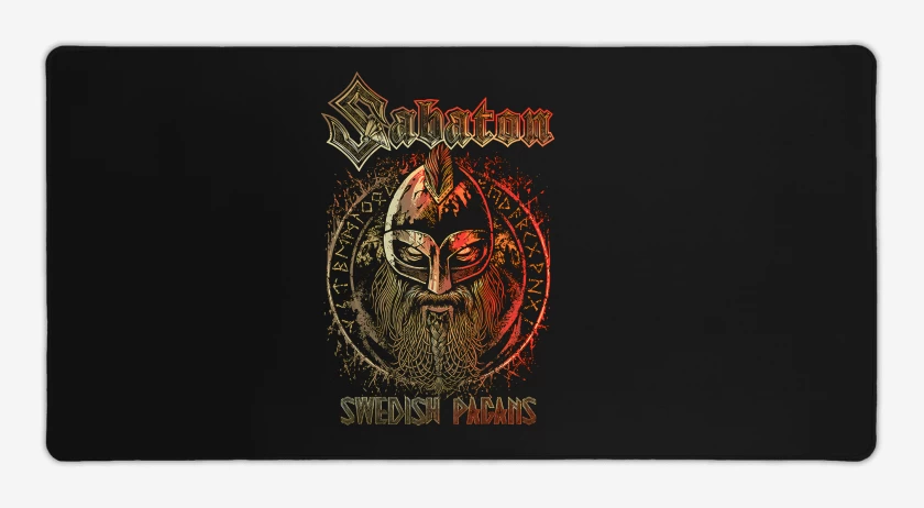 Mouse pad Gamer Sabaton Swedish Pagans
