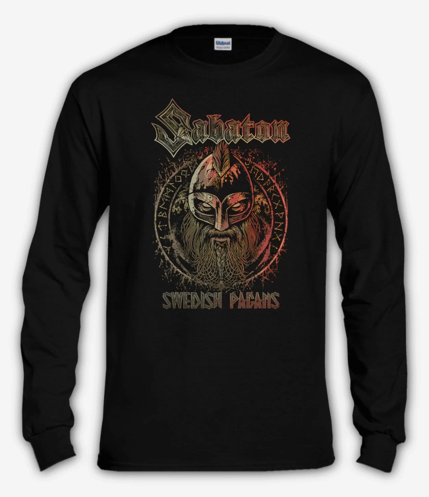 Polera manga larga Sabaton Swedish Pagans
