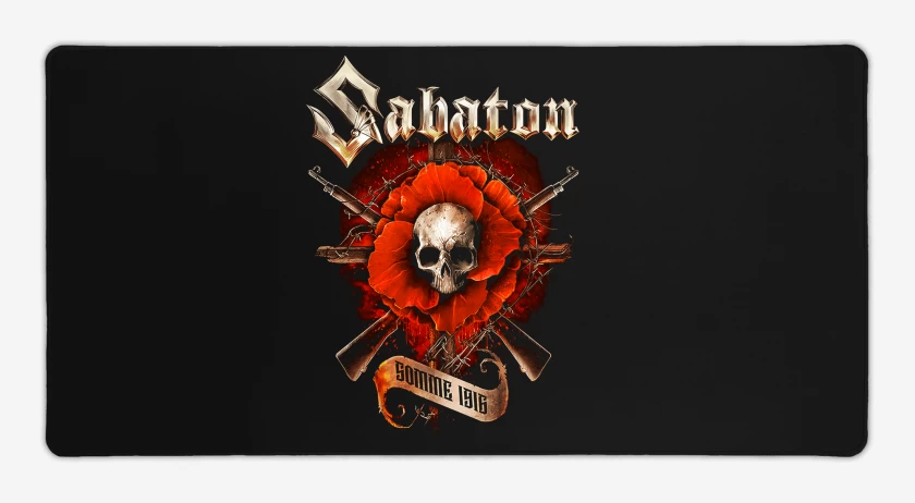 Mouse pad Gamer Sabaton Somme 1916