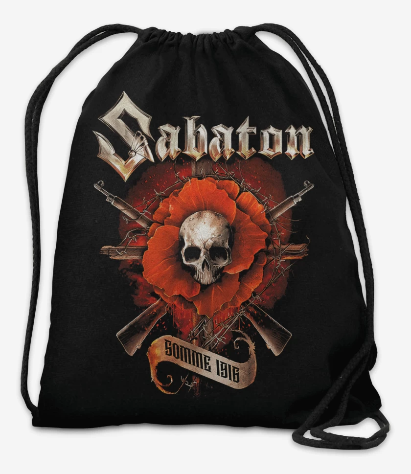 Mochila Negro de Sabaton Somme 1916