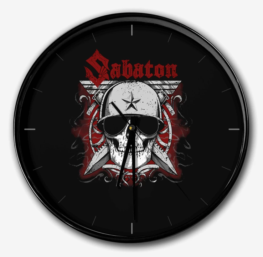 Reloj Negro de Sabaton Soldier