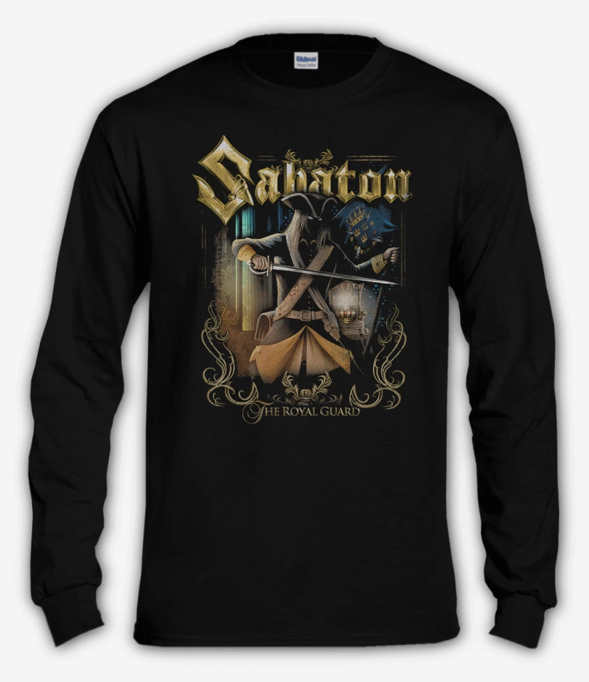 Polera manga larga Sabaton The Royal Guard