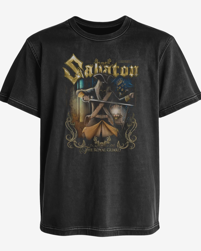 Polera desgastada Sabaton The Royal Guard