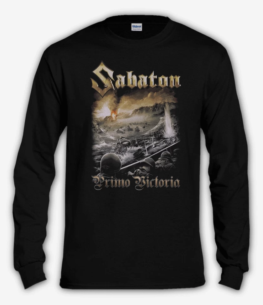 Polera manga larga Sabaton Primo Victoria