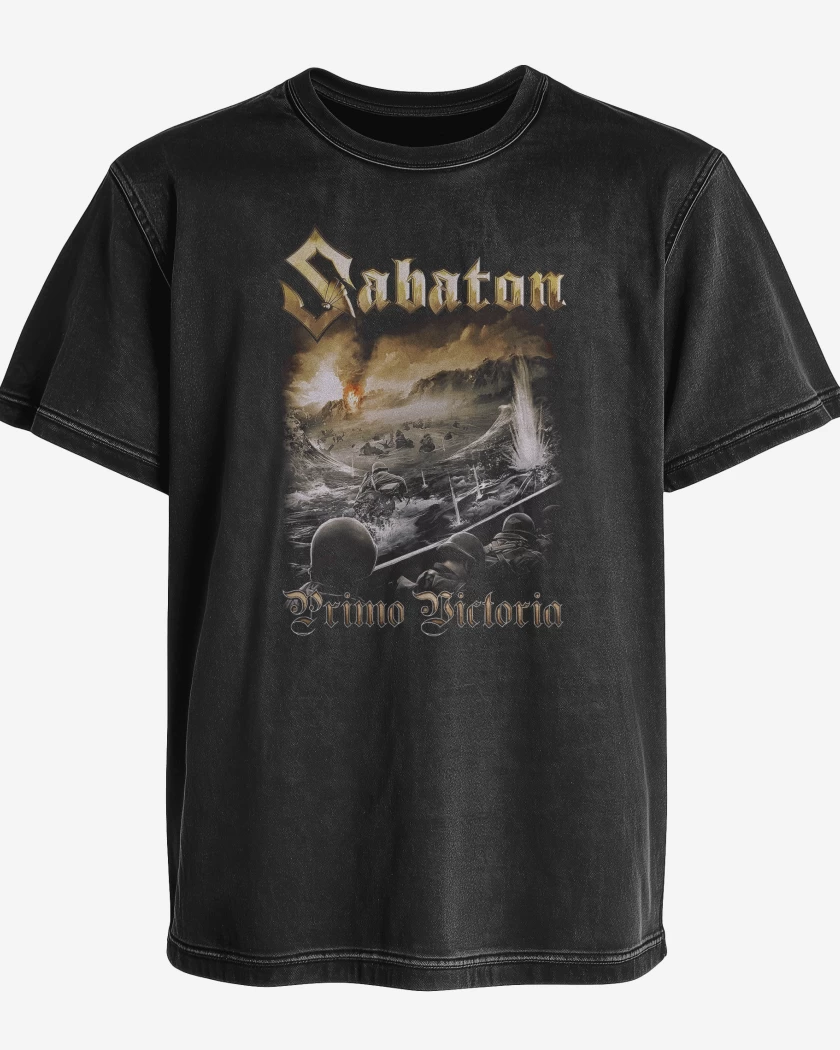 Polera desgastada Sabaton Primo Victoria