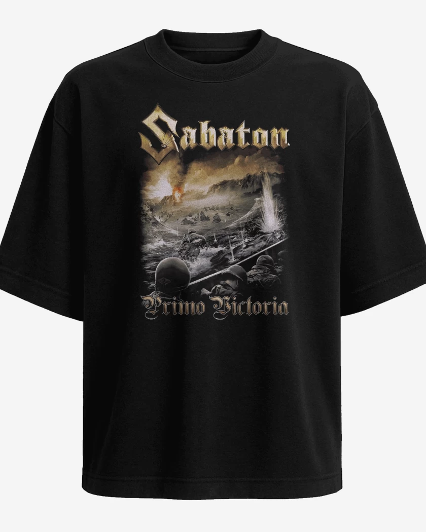 Polera Oversize Sabaton Primo Victoria