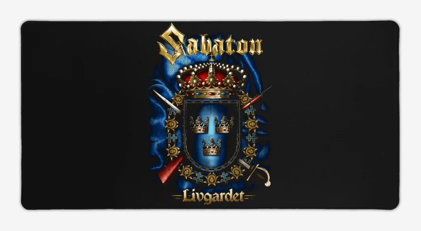 Mouse pad Gamer Sabaton Livgarder