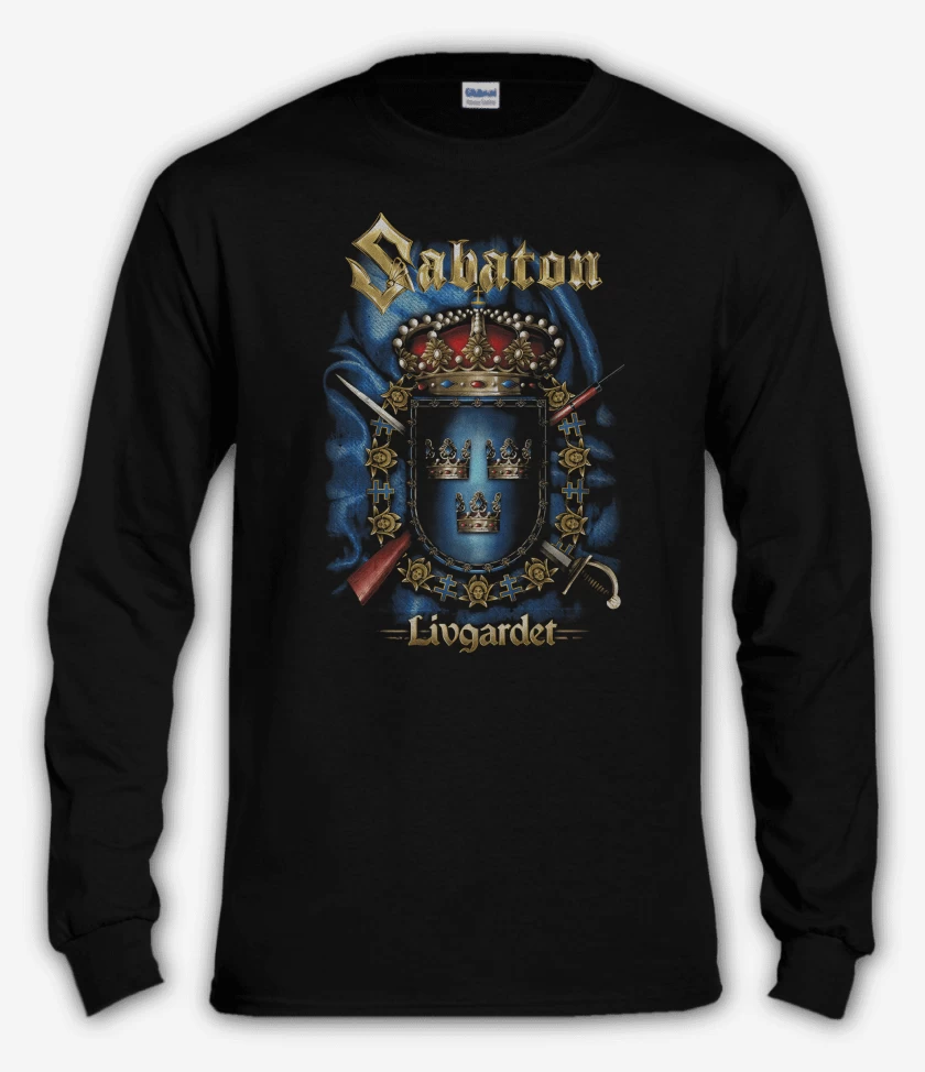 Polera manga larga Sabaton Livgarder