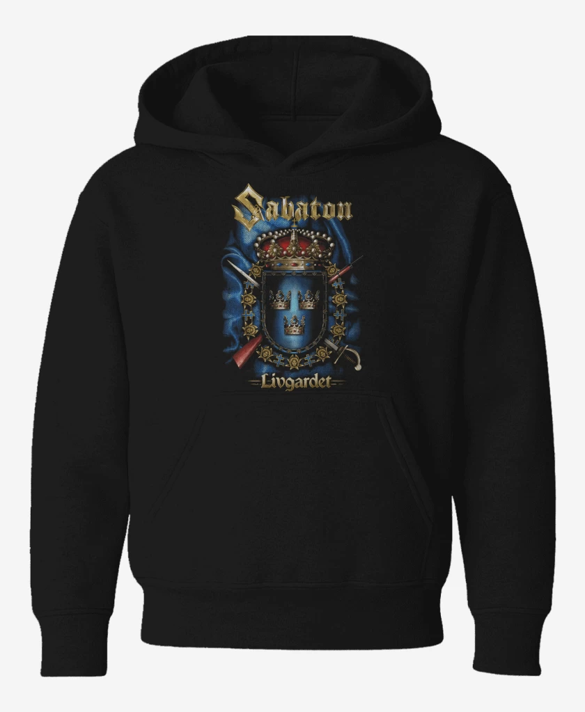 Poleron de niño Negro de Sabaton Livgarder