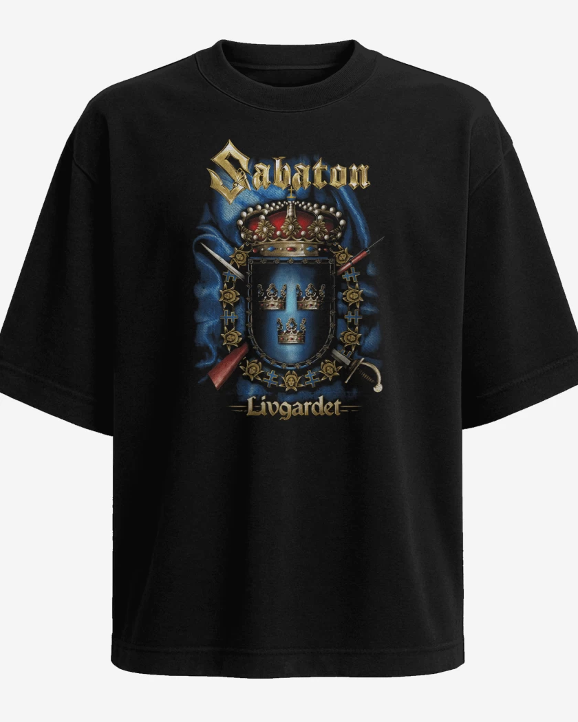 Polera Oversize Sabaton Livgarder