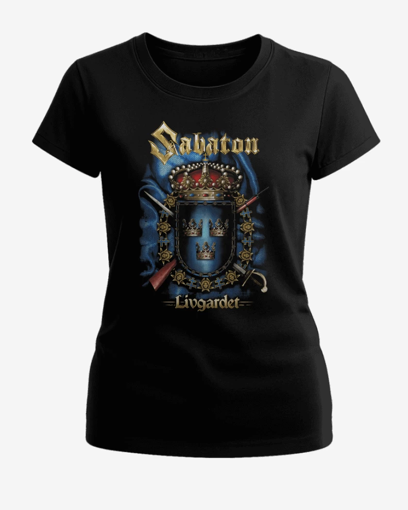 Polera de Mujer Negro de Sabaton Livgarder