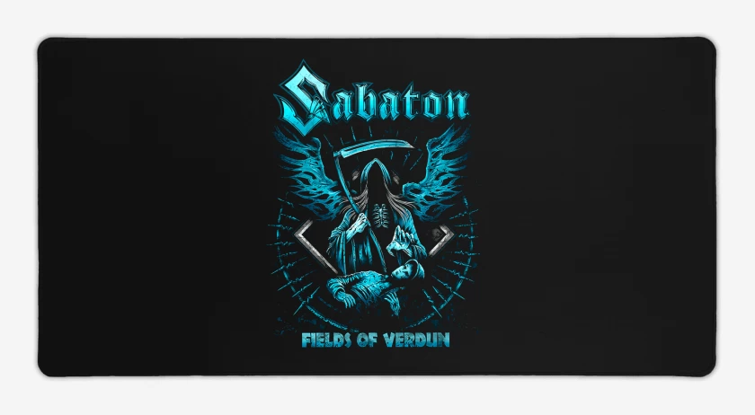 Mouse pad Gamer Sabaton Fields of Verdun
