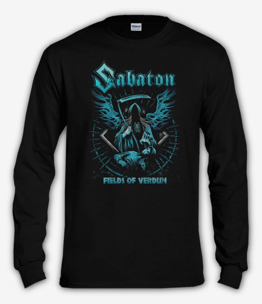 Polera manga larga Sabaton Fields of Verdun