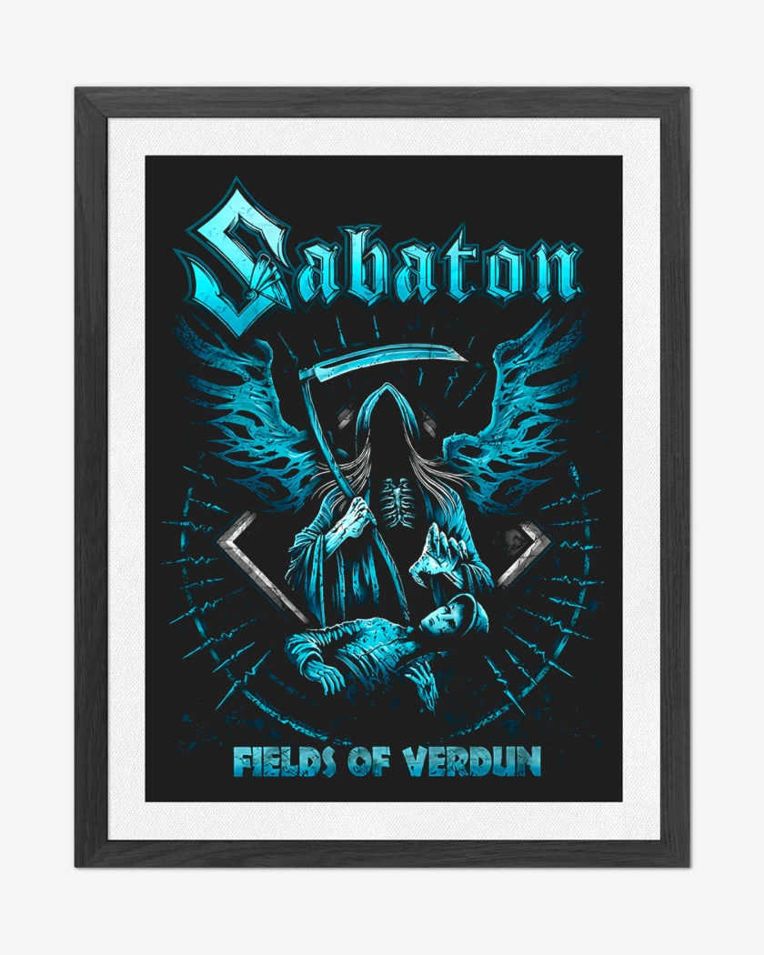 Cuadro decorativo Sabaton Fields of Verdun