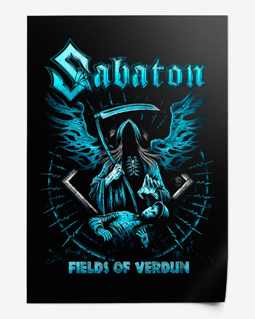 Print Sabaton Fields of Verdun