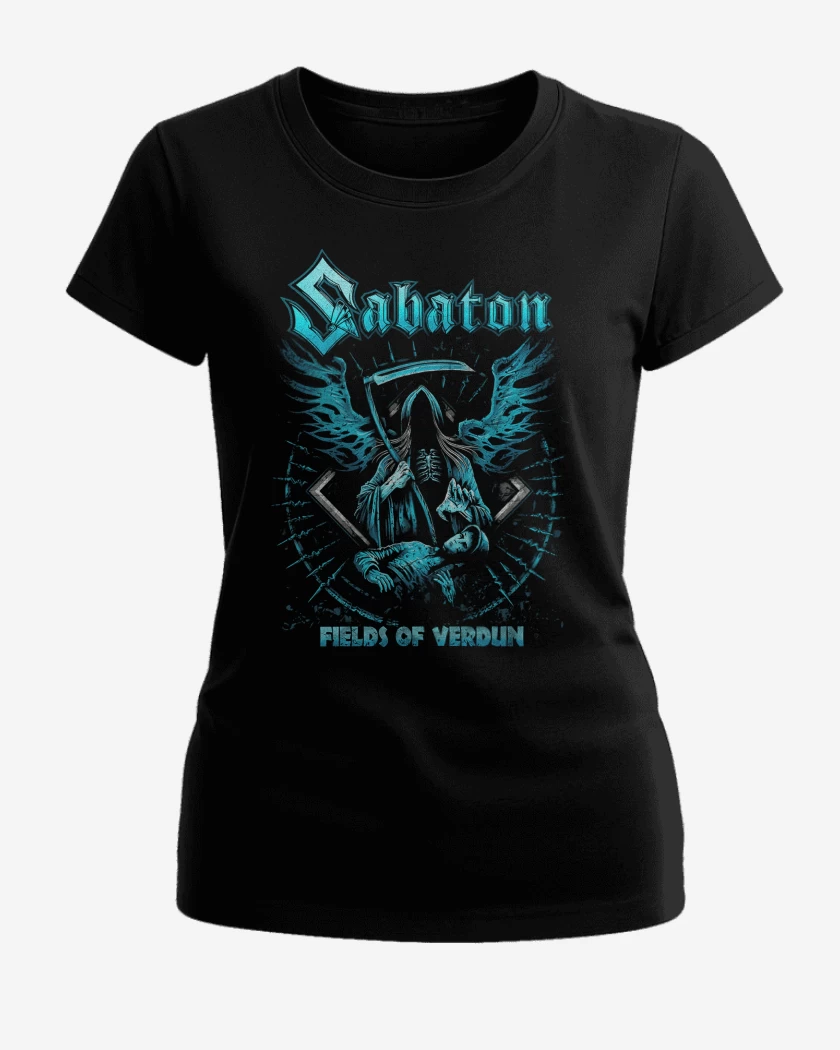 Polera de Mujer Sabaton Fields of Verdun