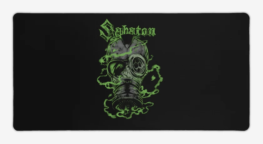 Mouse pad Gamer Negro de Sabaton Dead Man