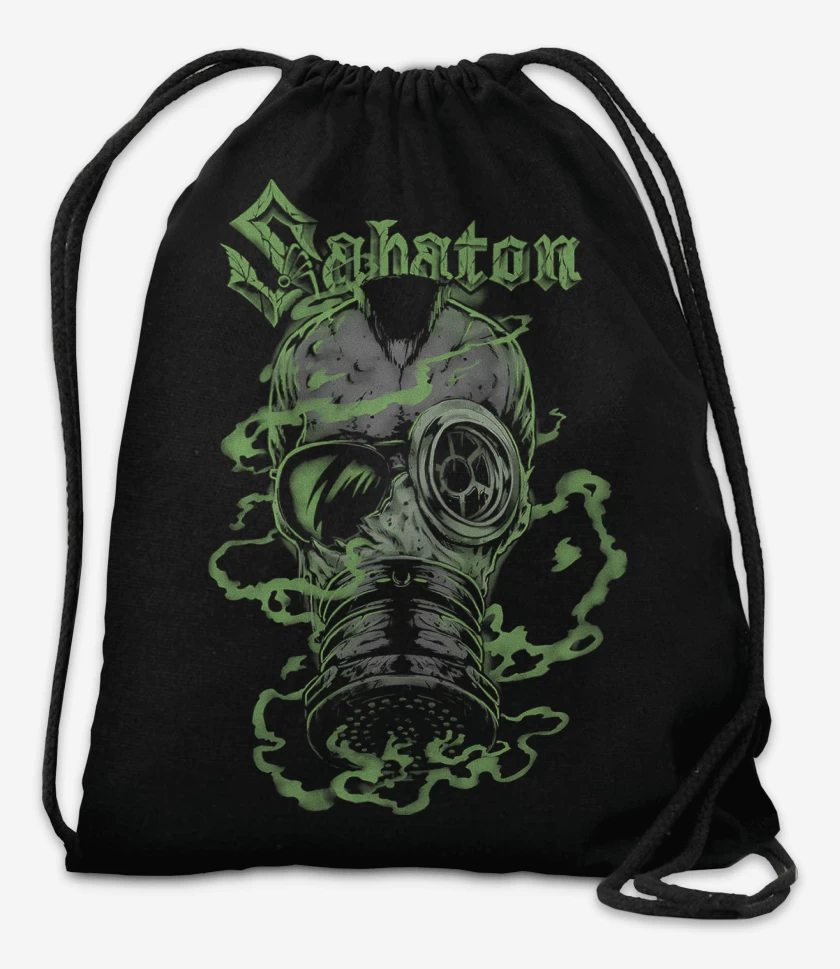 Mochila Negro de Sabaton Dead Man