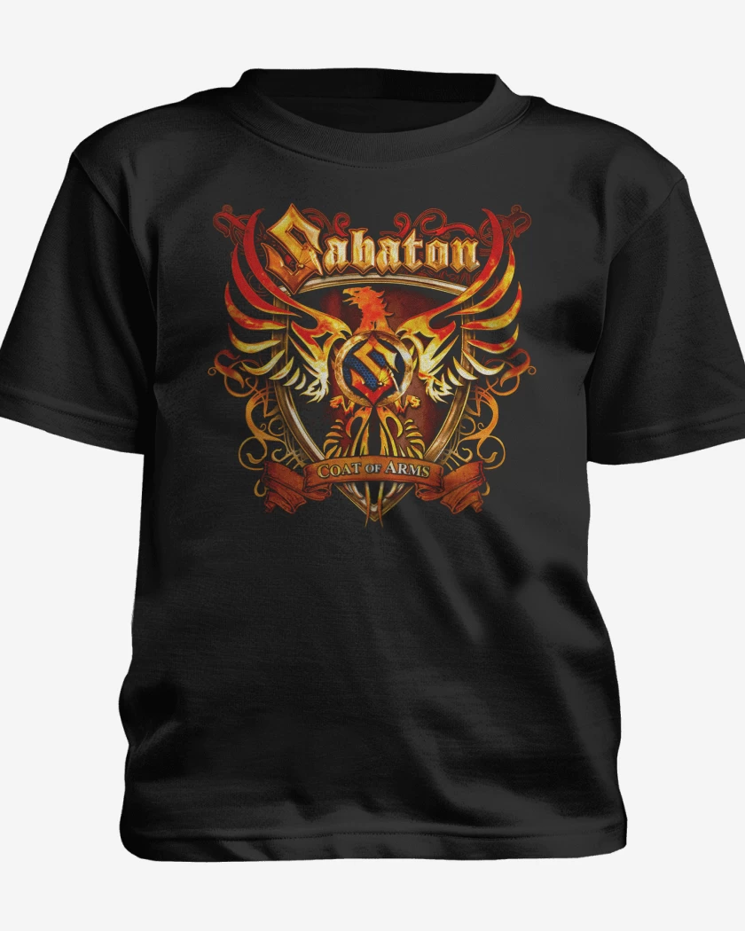 Polera de niño Sabaton Coat of ARMS