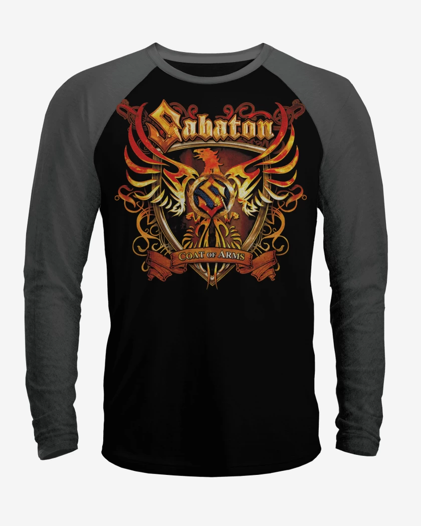 Polera Raglan Sabaton Coat of ARMS