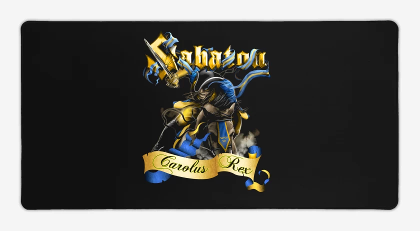 Mouse pad Gamer Sabaton Carolus Rex