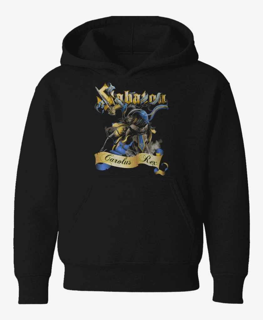 Poleron de niño Negro de Sabaton Carolus Rex